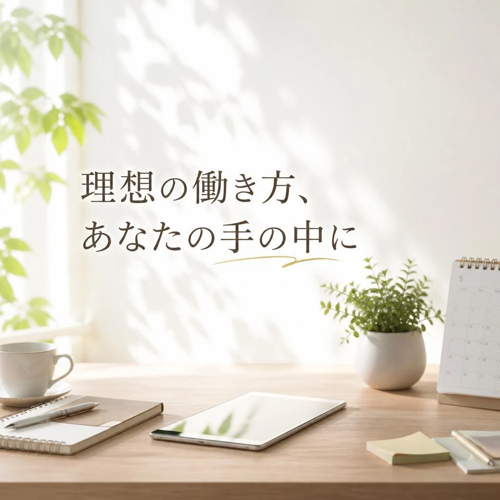 理想の働き方、あなたの手の中に