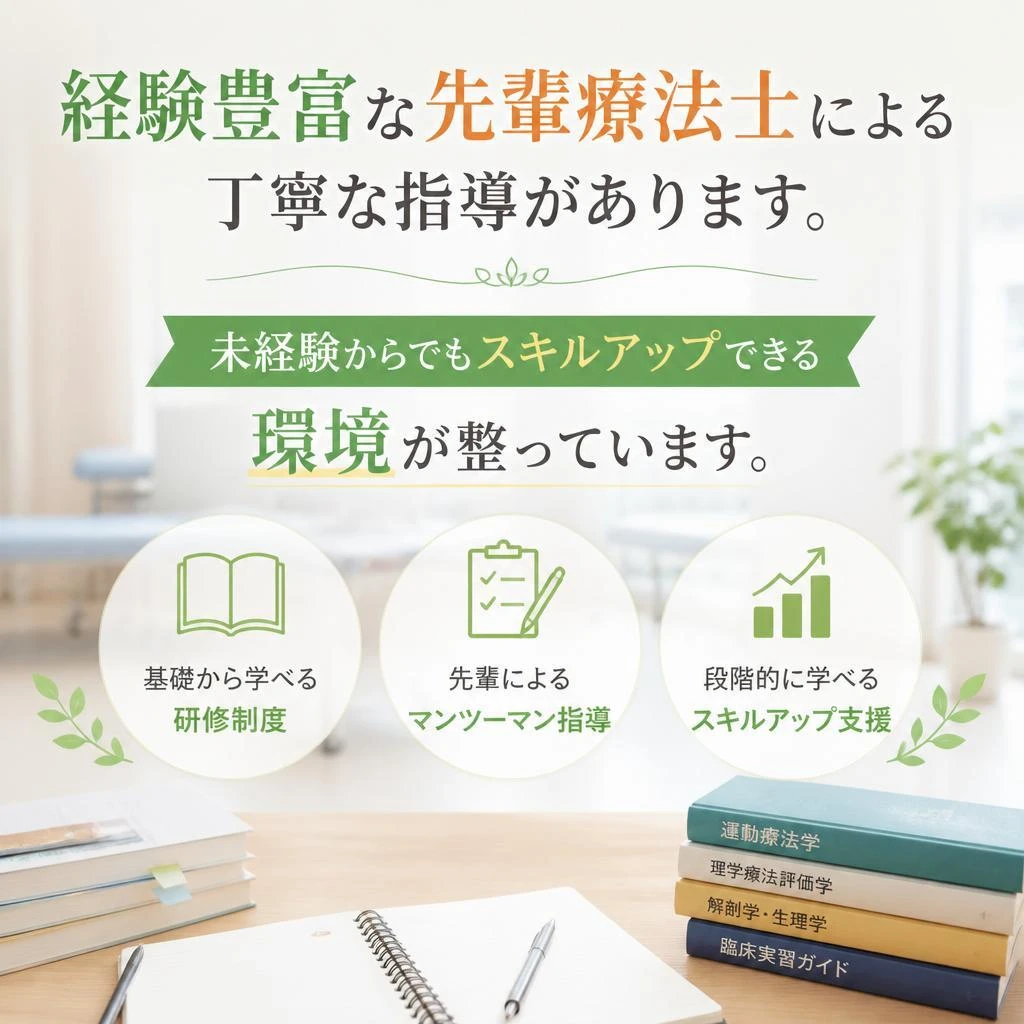 未経験でも安心のサポート体制