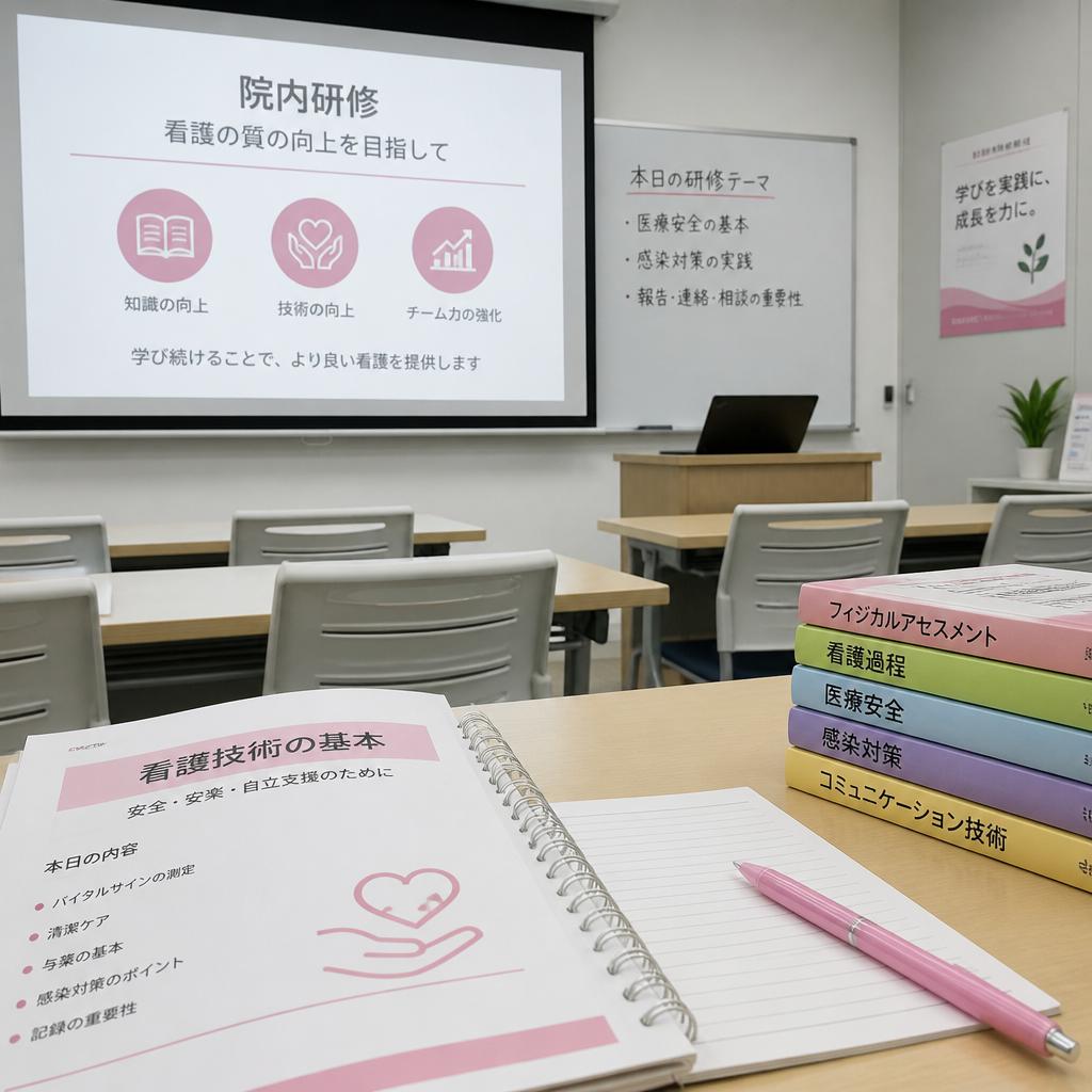 院内研修でキャリアアップ