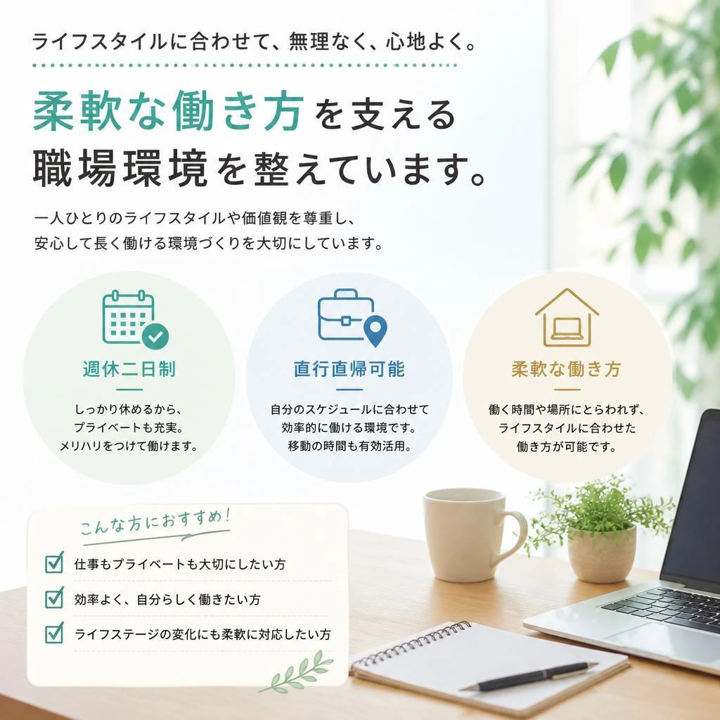 働きやすい職場環境