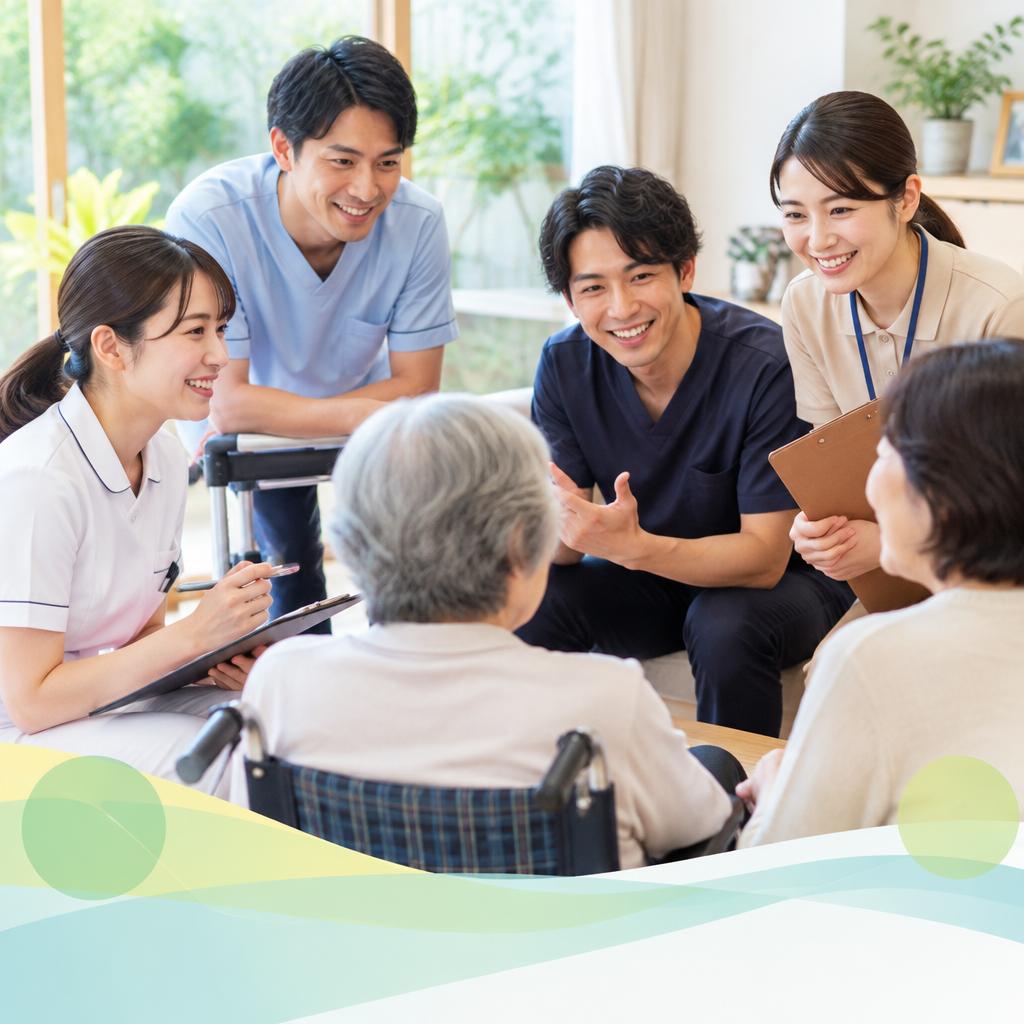 看護師だけでなく、専門職それぞれの力が活きる